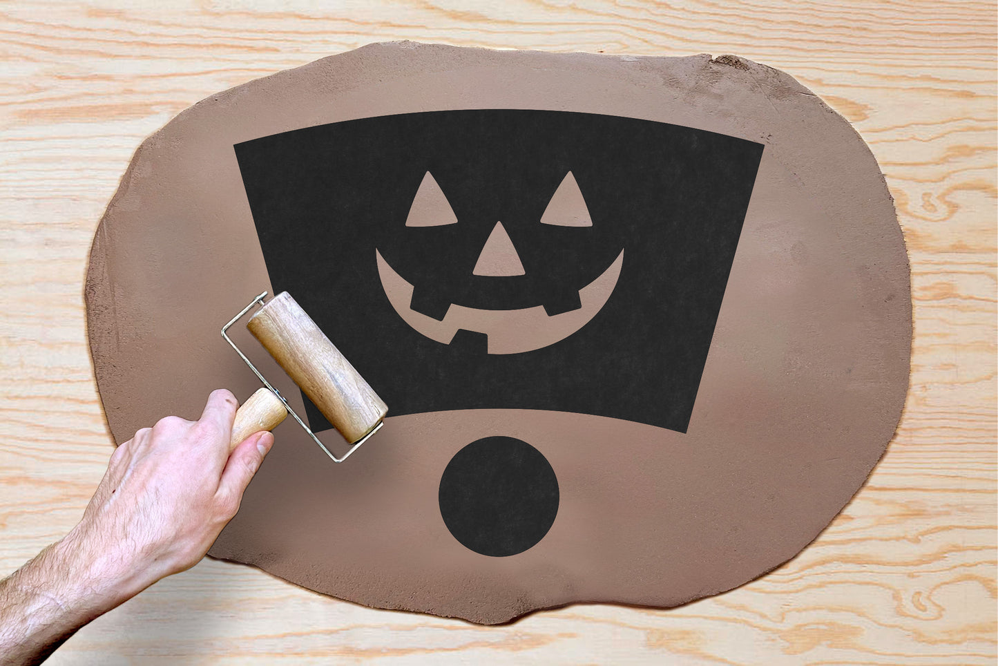 (Limited Edition) Jack-O-Lantern Tumbler Template