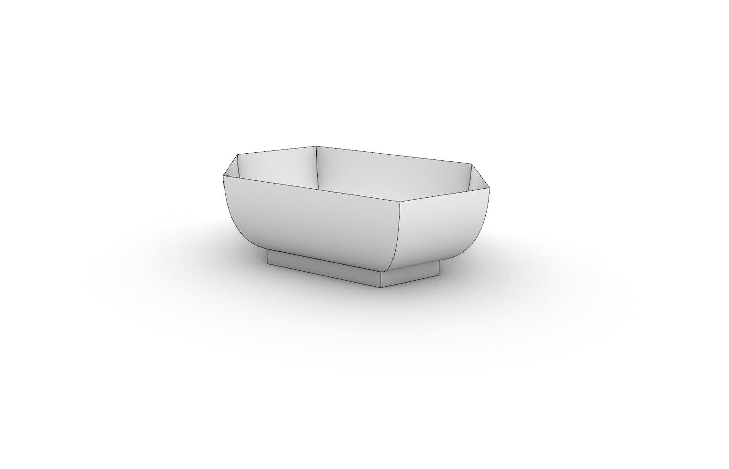 Wide Planter Template