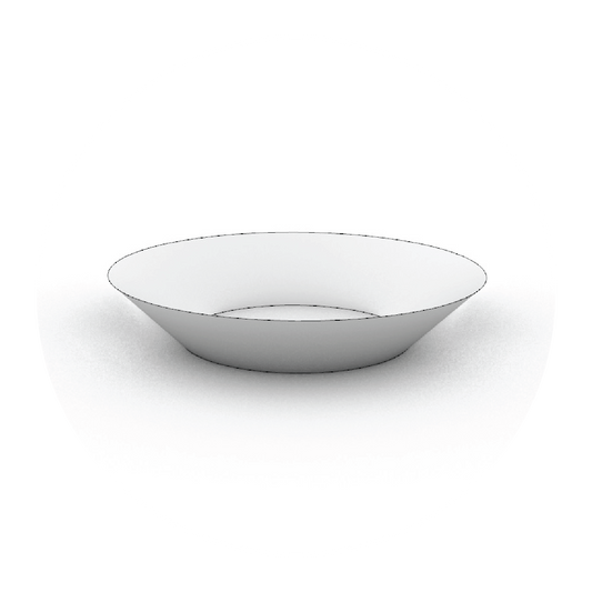 Wide Bowl Template