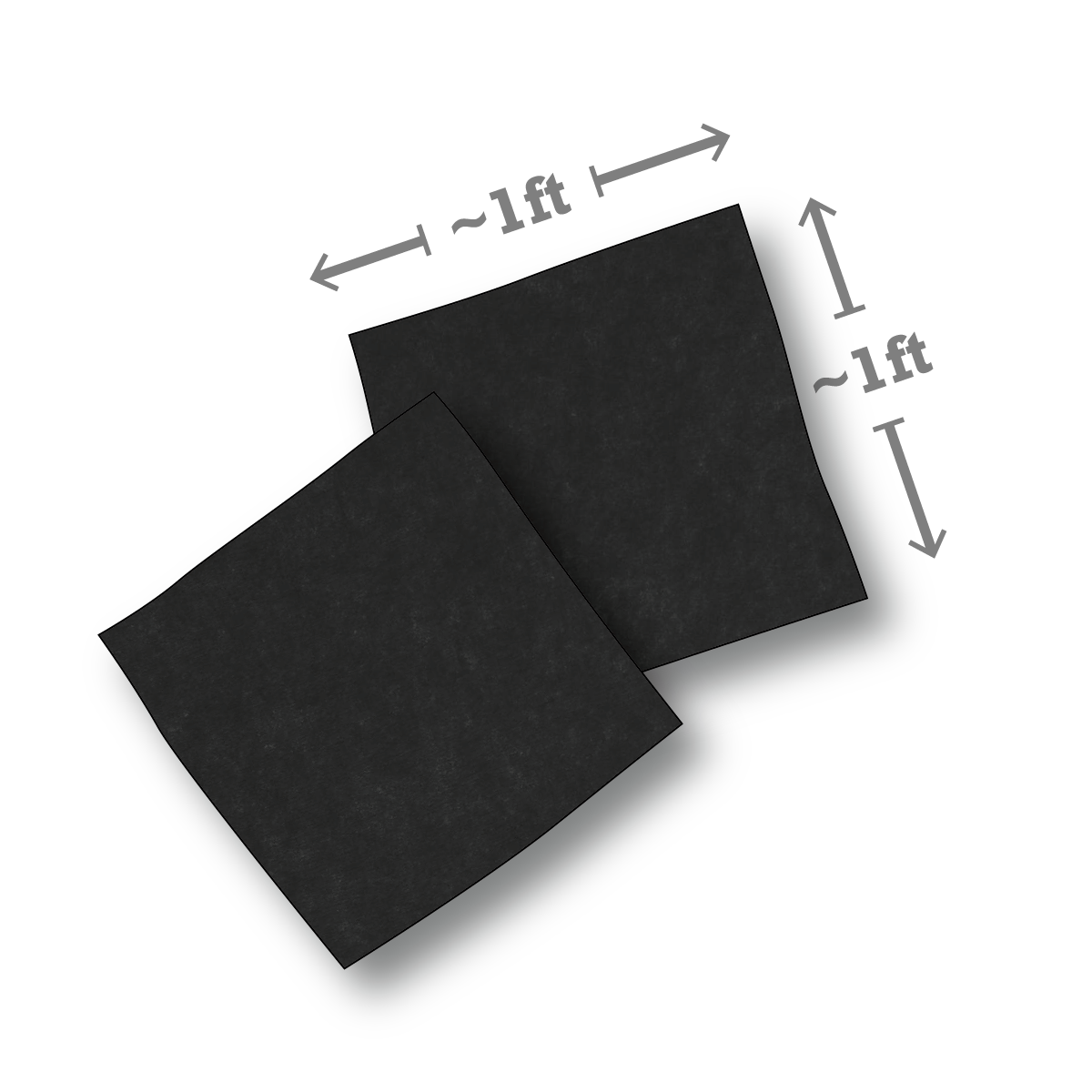 Tar Paper Sheet Trial Pack (For Templates)